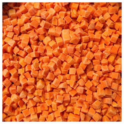 2025 New Crop Frozen Carrot Diced Frozen Fresh Carrot Slice