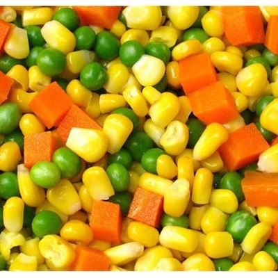 Supply BRC Certified IQF Frozen Mixed Vegetables / Frozen Vegetables Mix Good Quality