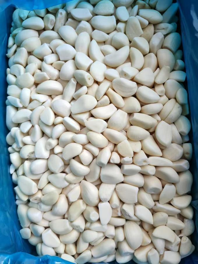 গরম পণ্য কারখানার দাম সাদা রঙ বিআরসি এইচএসিসিপি শংসাপত্র হিমশীতল শাকসবজি আইকিউএফ জৈব রসুন 0