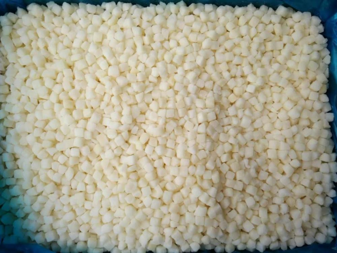 চীন নতুন আইকিউএফ ফ্রিজড ডাইসড আপেল কিউবস ডাইসস স্লাইস 10 মিমি 6 মিমি ফুজি আপেল ফল পিয়ার কিউই ম্যাঙ্গো আনারস ব্ল্যাকবেরি কালো Currant 1