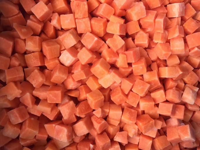 IQF চার হিমায়িত সবজি সবুজ মটরশুঁটি ও মিষ্টি ভুট্টা শস্য&গাজর&সবুজ শিম 0