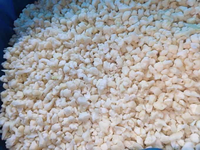 চাইনিজ প্রিমিয়াম ফুলকপি ফ্যাক্টরি প্রাইস ফুলকপি HACCP BRC সার্টিফাইড প্রাকৃতিক স্বাদ অর্গানিক IQF ফ্রোজেন ফুলকপি 1