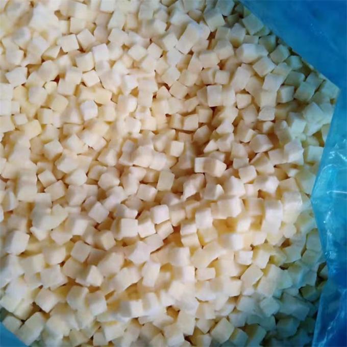 সার্টিফাইড কোয়ালিটি আইকিউএফ ফ্রোজেন আলু ডাইস, ফ্রোজেন সবজির পেশাদার প্রস্তুতকারক 3